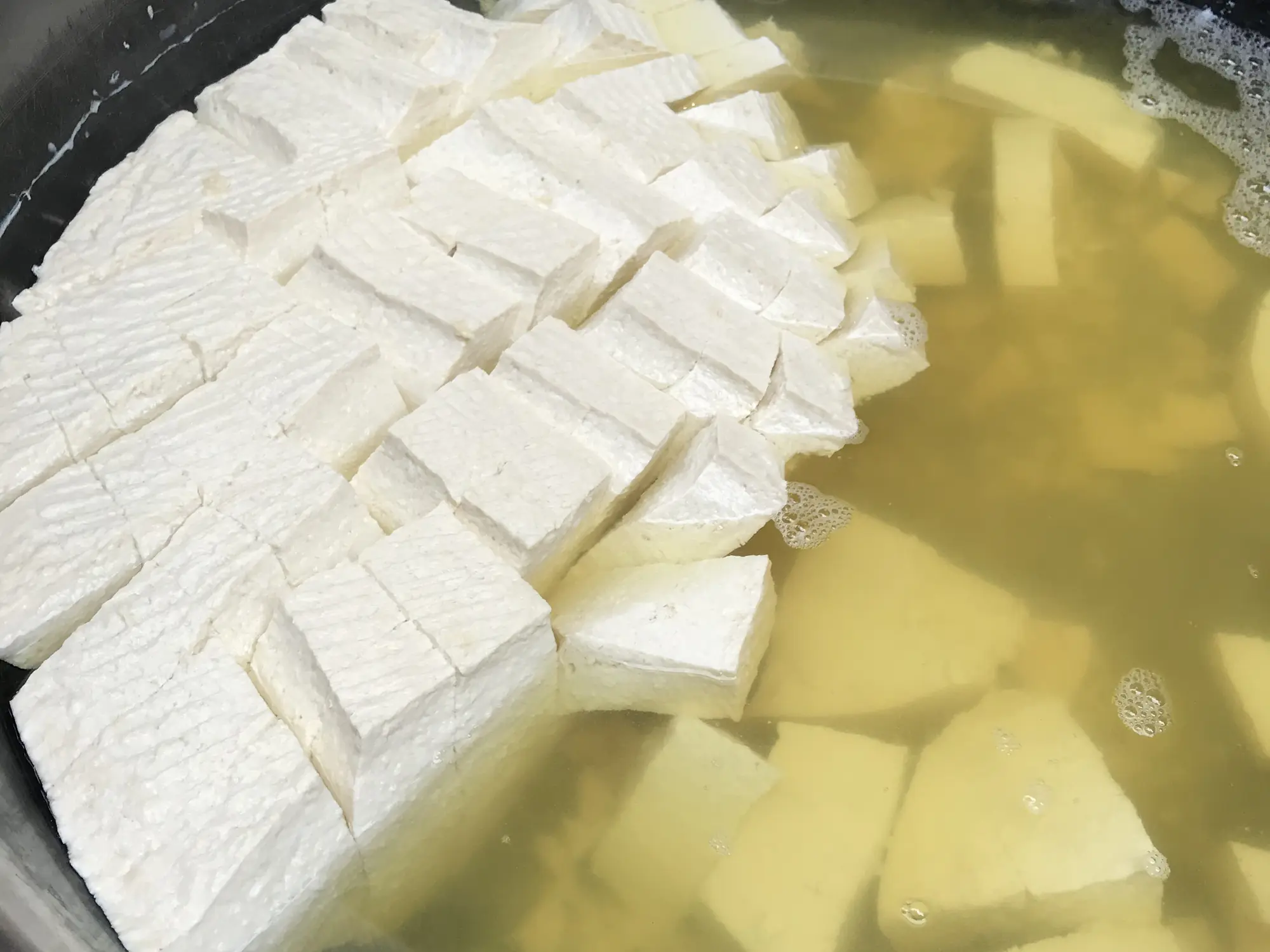 刚点好的豆花